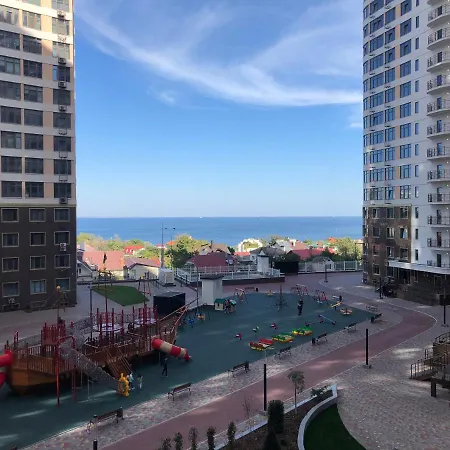 Apartment в аркадии C видом на море ! *